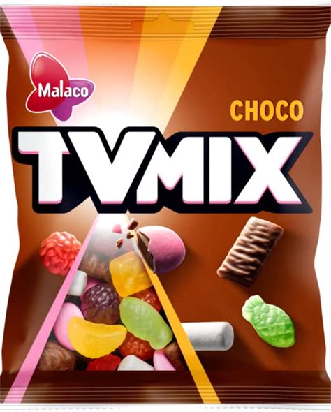 Cloetta Malaco TV MIX CHOCO Gummy 1 Pack of .